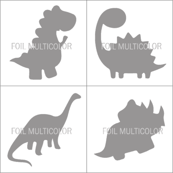 Esténciles Dinosaurios
