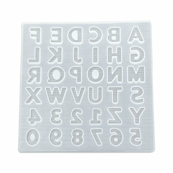 Molde letras y números mini