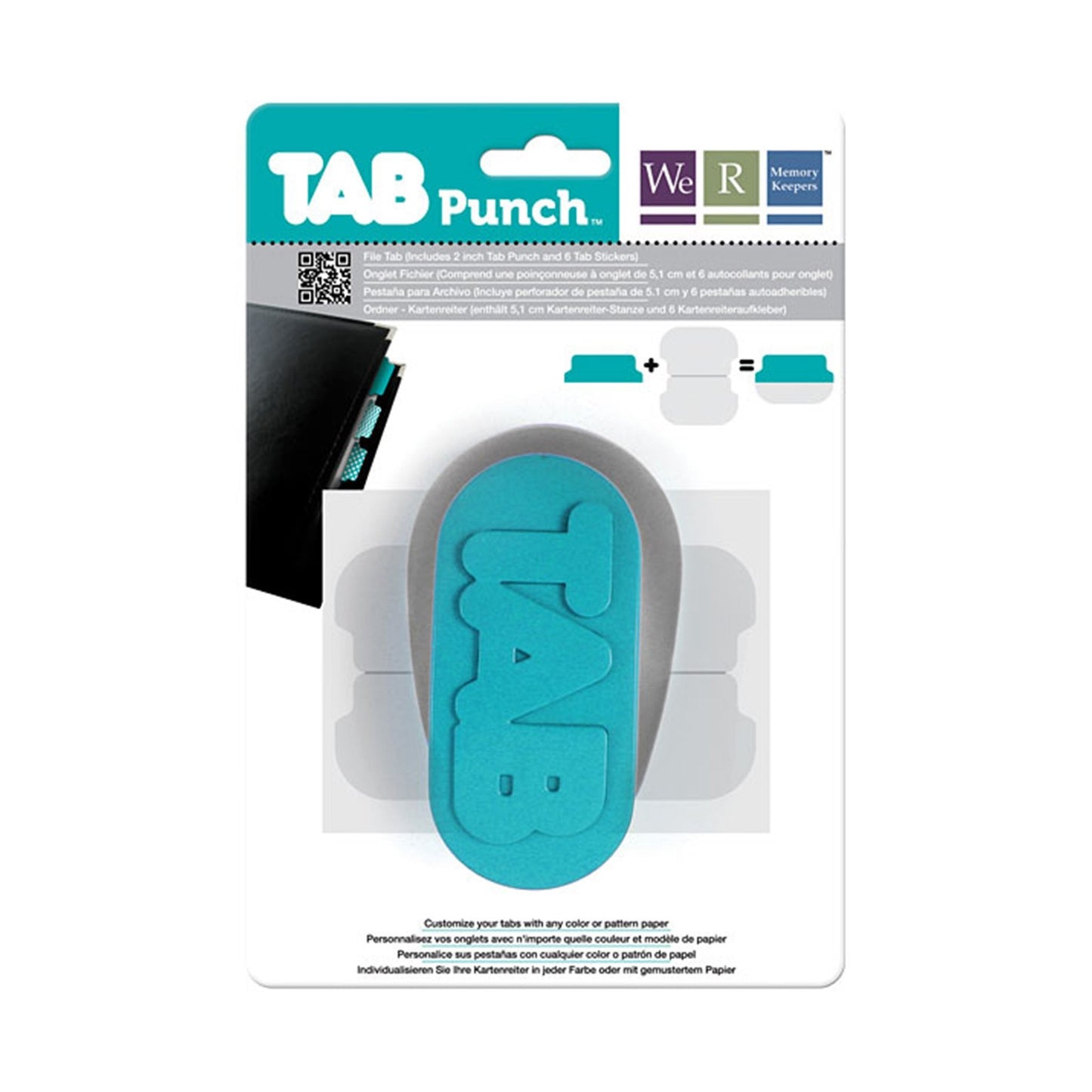 Perforadora para pestañas de etiquetado Tab Punch WeR