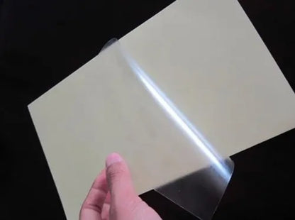 Adhesivo Waterproof Láser Transparente Todo en Detalle