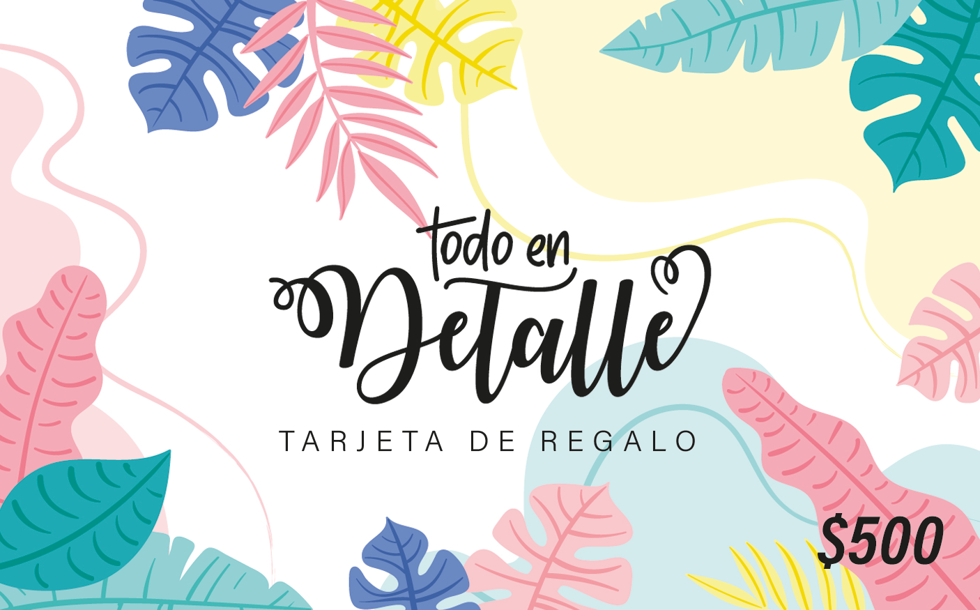Tarjeta de Regalo - Todo en Detalle