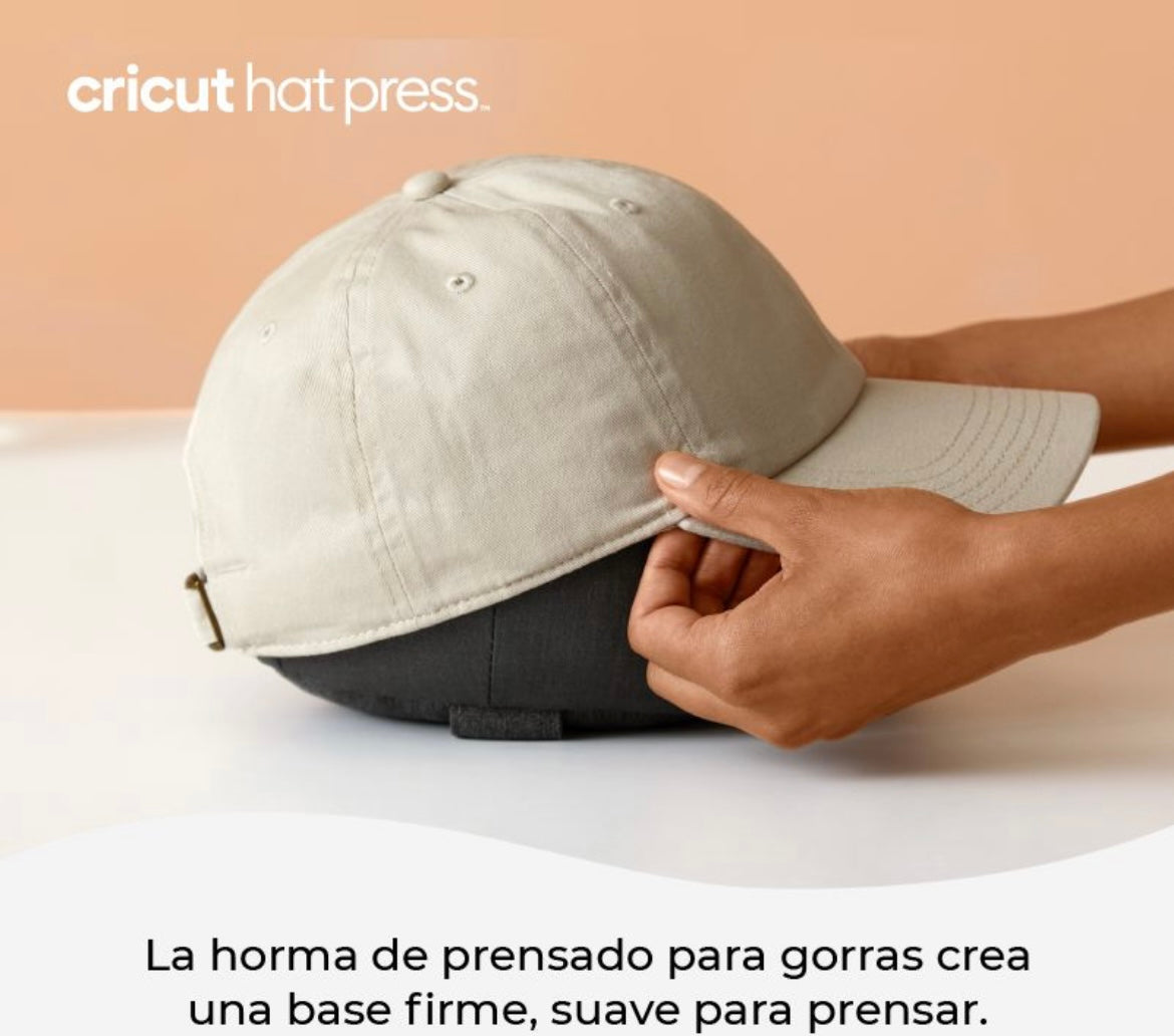 Plancha para Gorras Hat Press Cricut con Curso Gratis